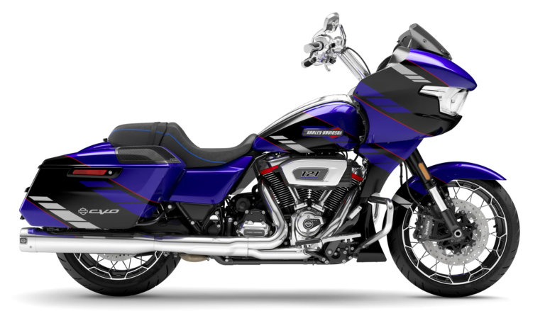 All New 2025 Harley-Davidson® CVO™ Road Glide® Blue Streak