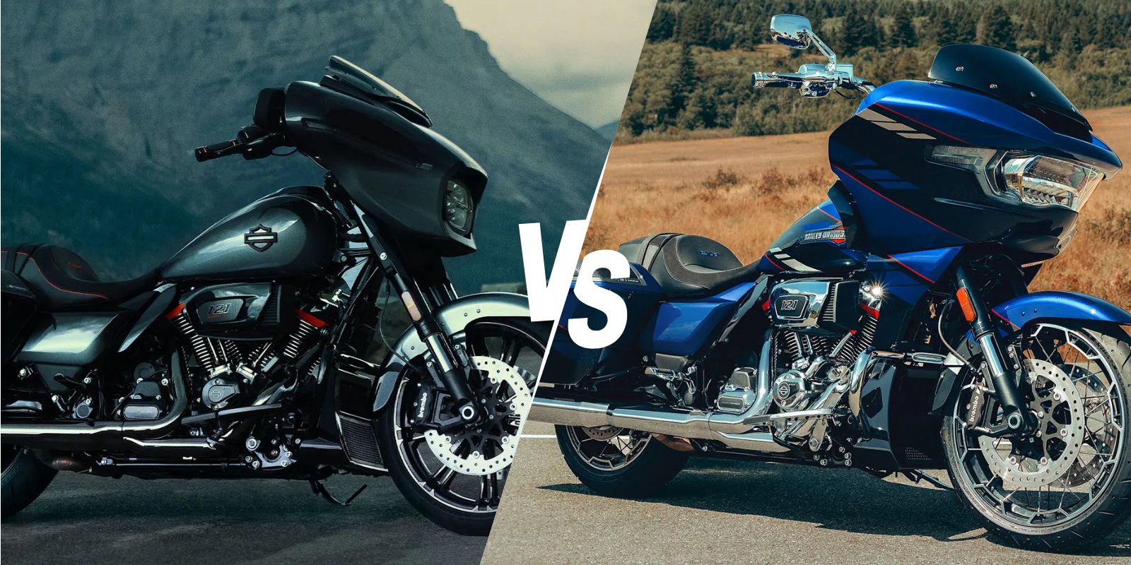 2025 CVO Road Glide vs CVO Street Glide