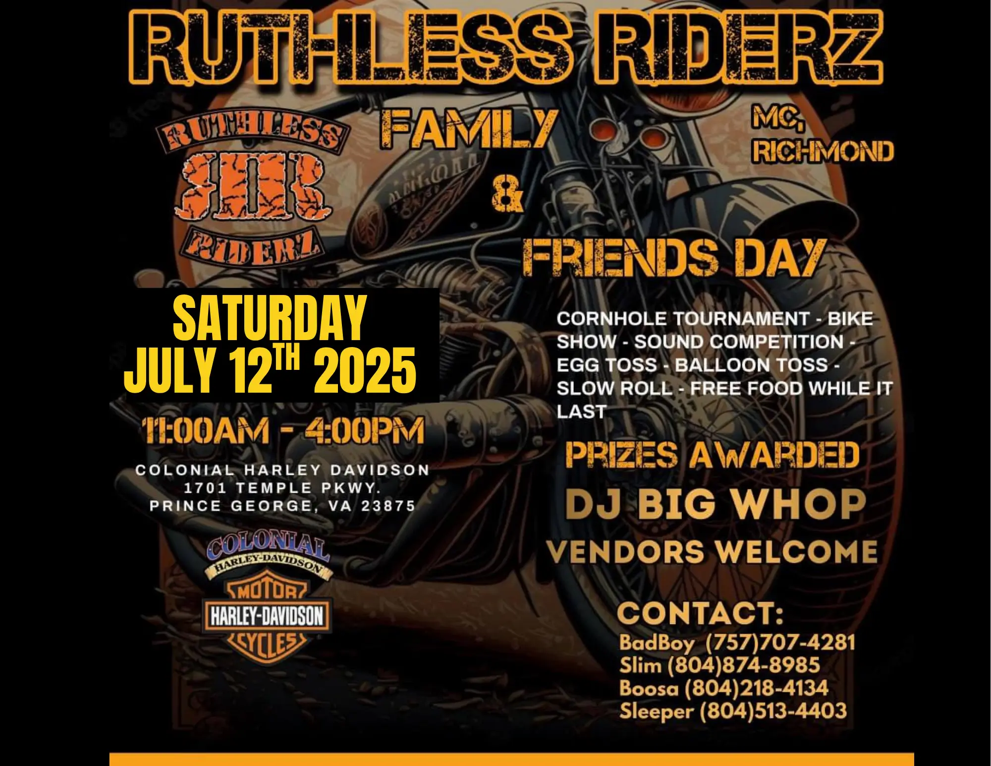 Ruthless Riderz Family & Friends Day