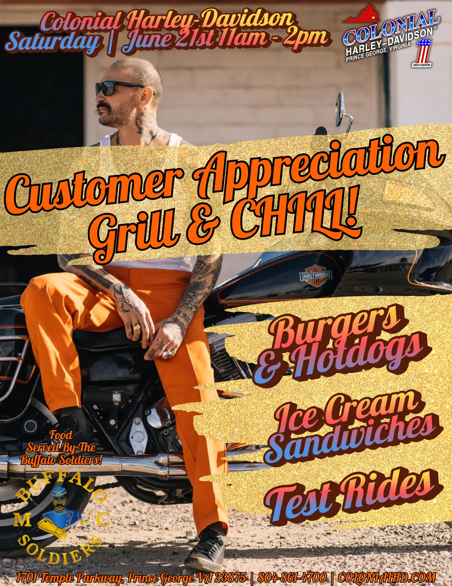 Customer Appreciation Grill & CHILL!