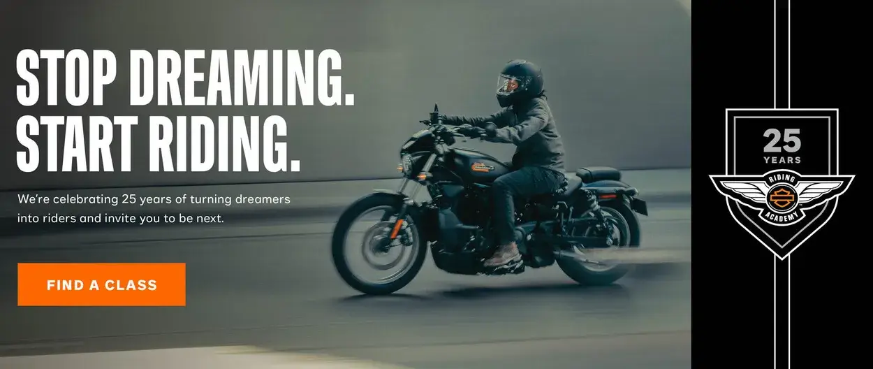 Harley-Davidson Riding Academy Celebrating 25 years
