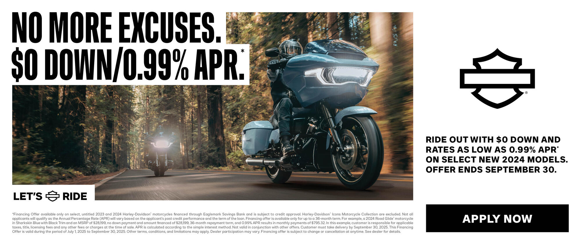 Harley Davidson Low APR 2025