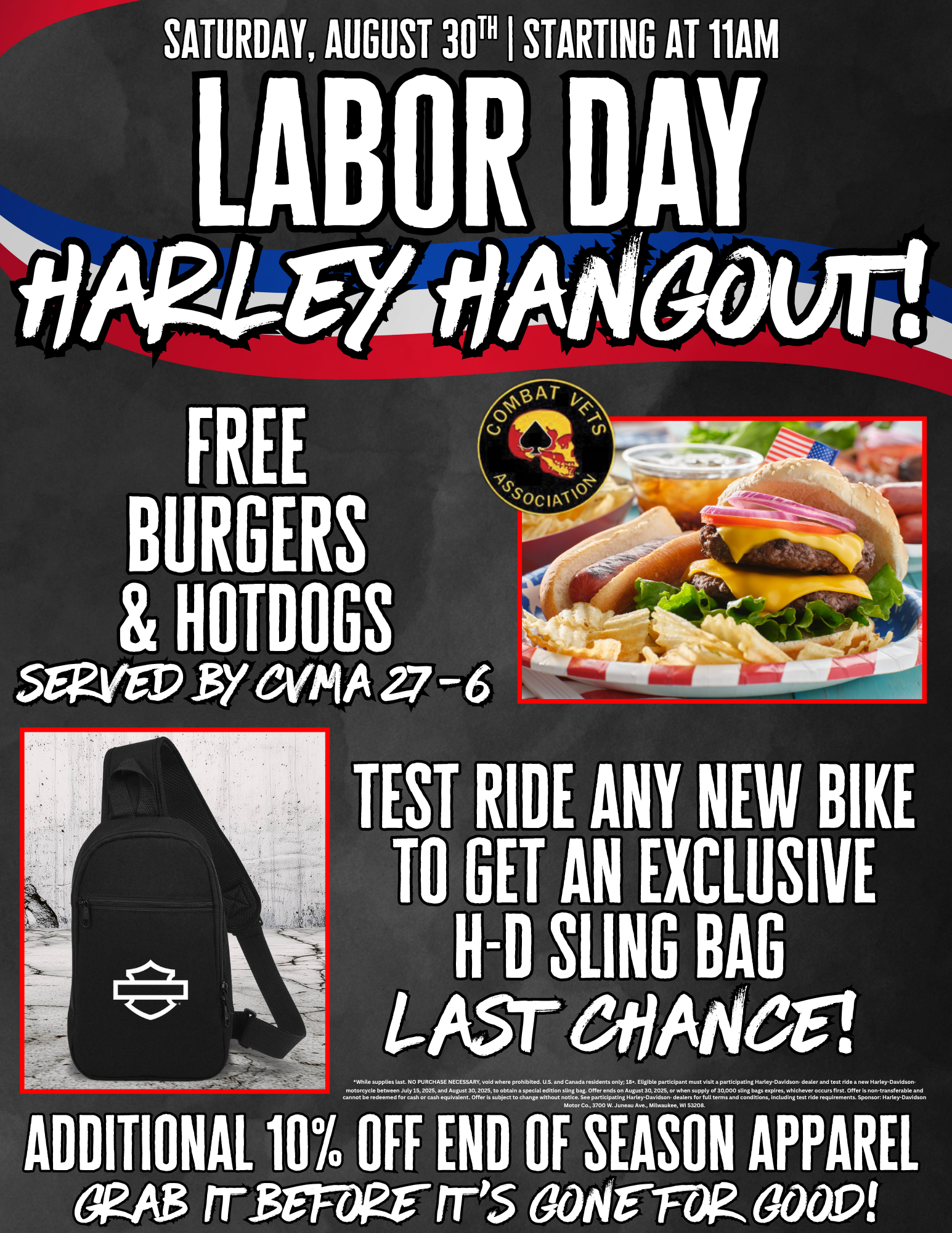 Labor Day Harley Hangout