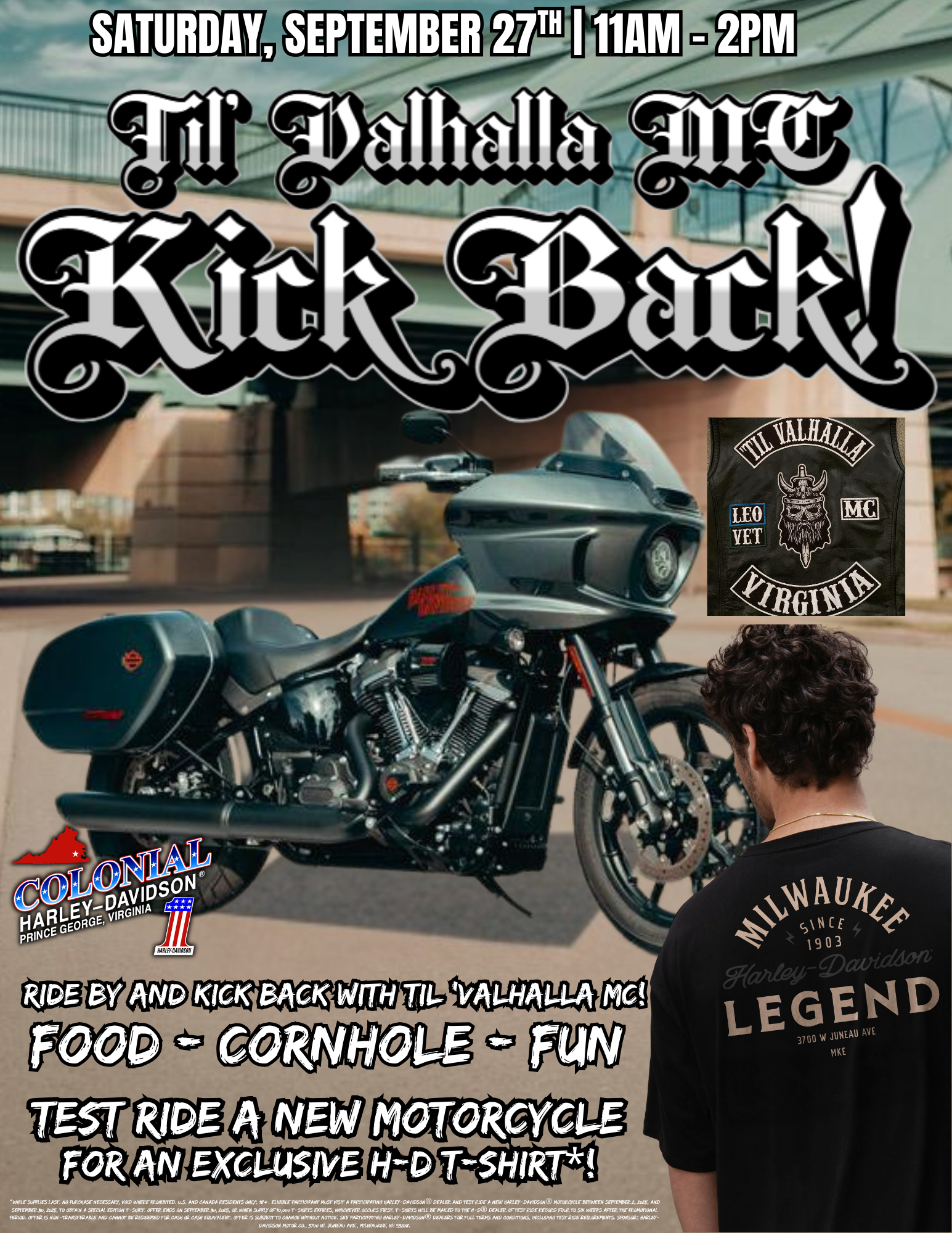 Til' Valhalla MC Kick Back
