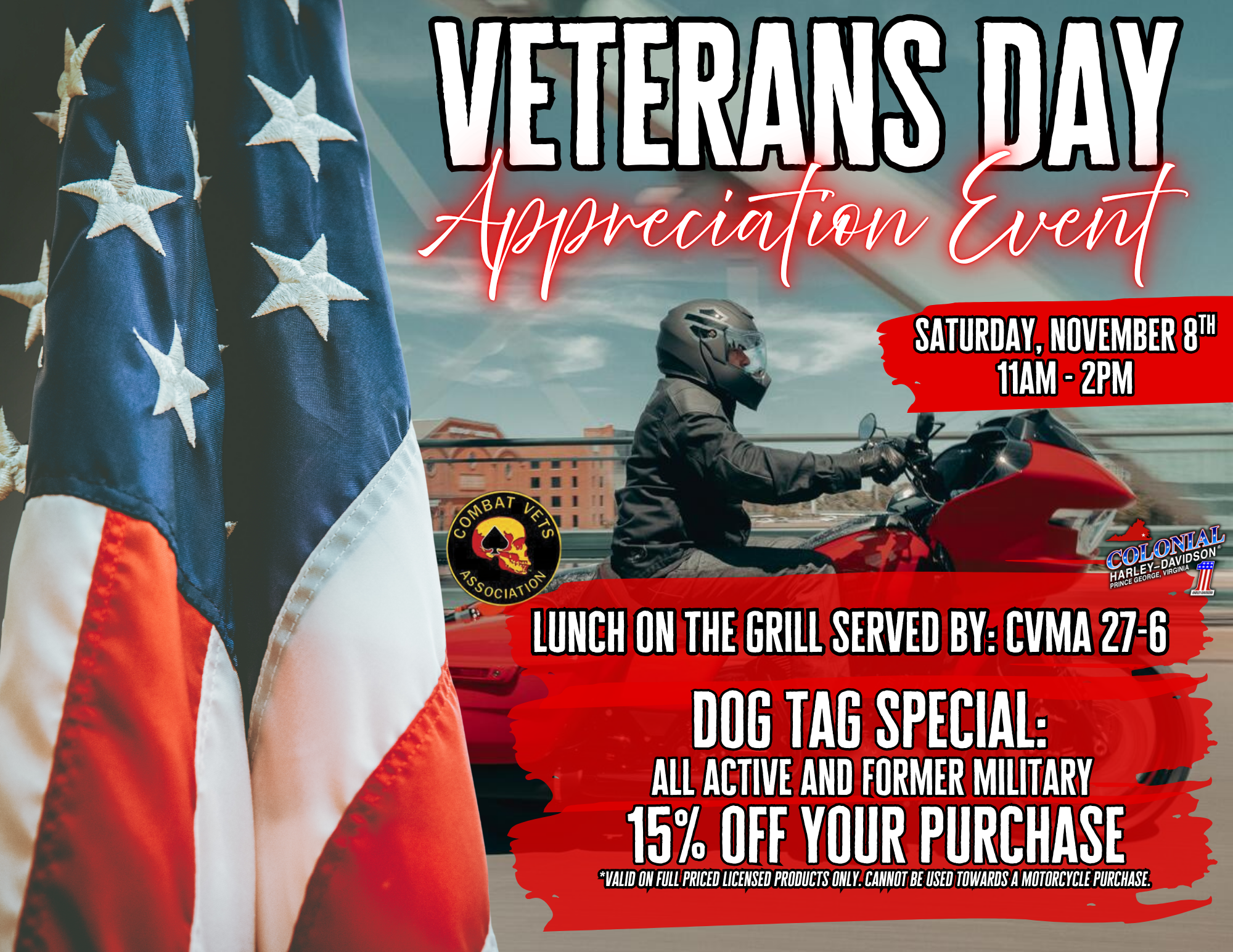 Veterans Day Appreciation Event