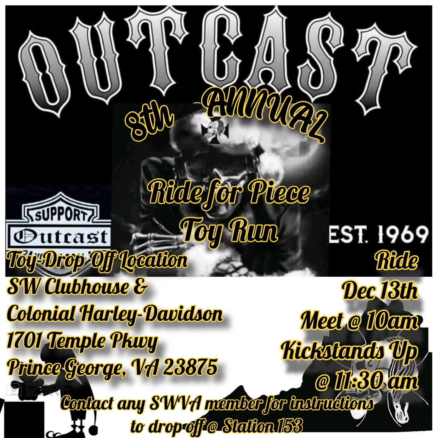 8th Annual Outcast Toy Run