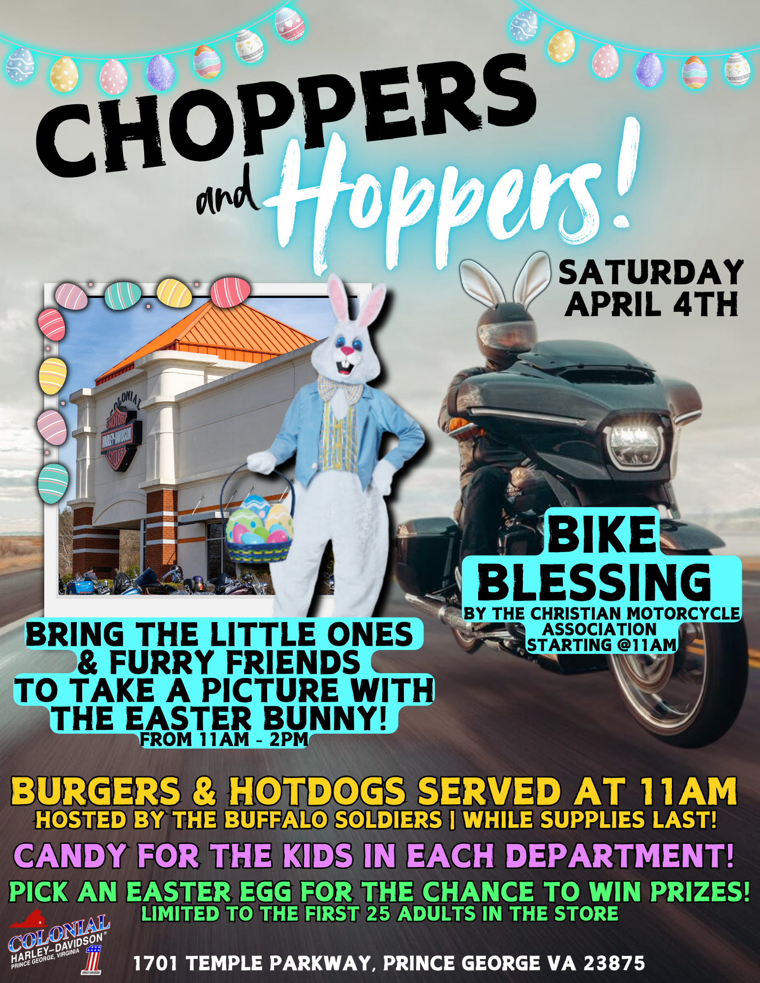 Choppers and Hoppers