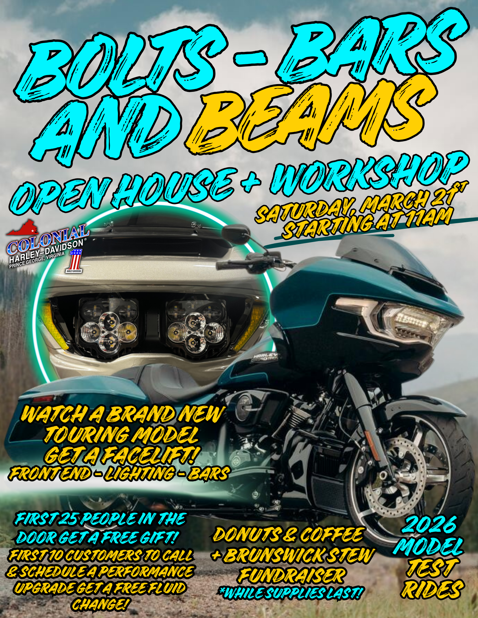 Bolts, Bars & Beams Open House + Workshop